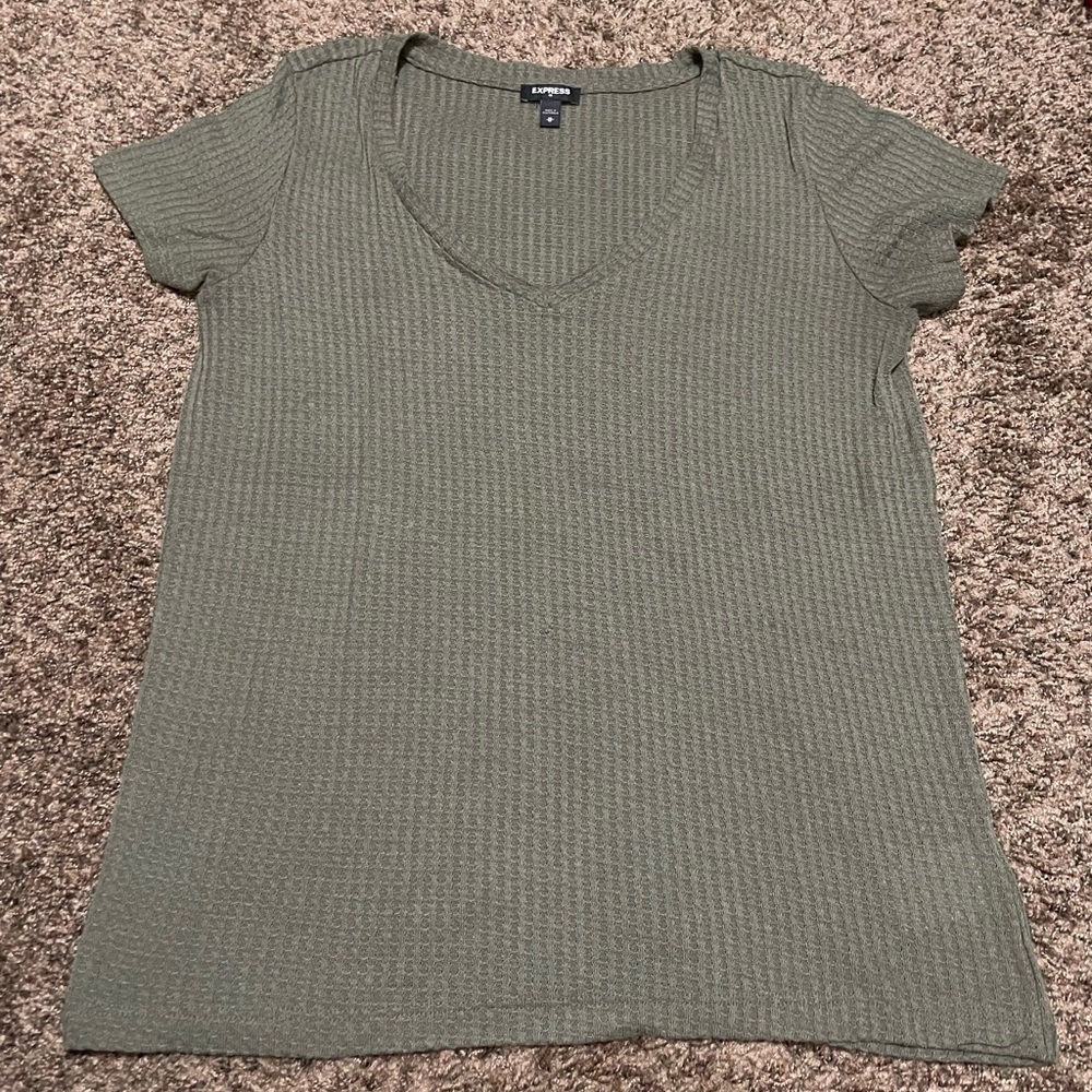 Express - Olive Green - T